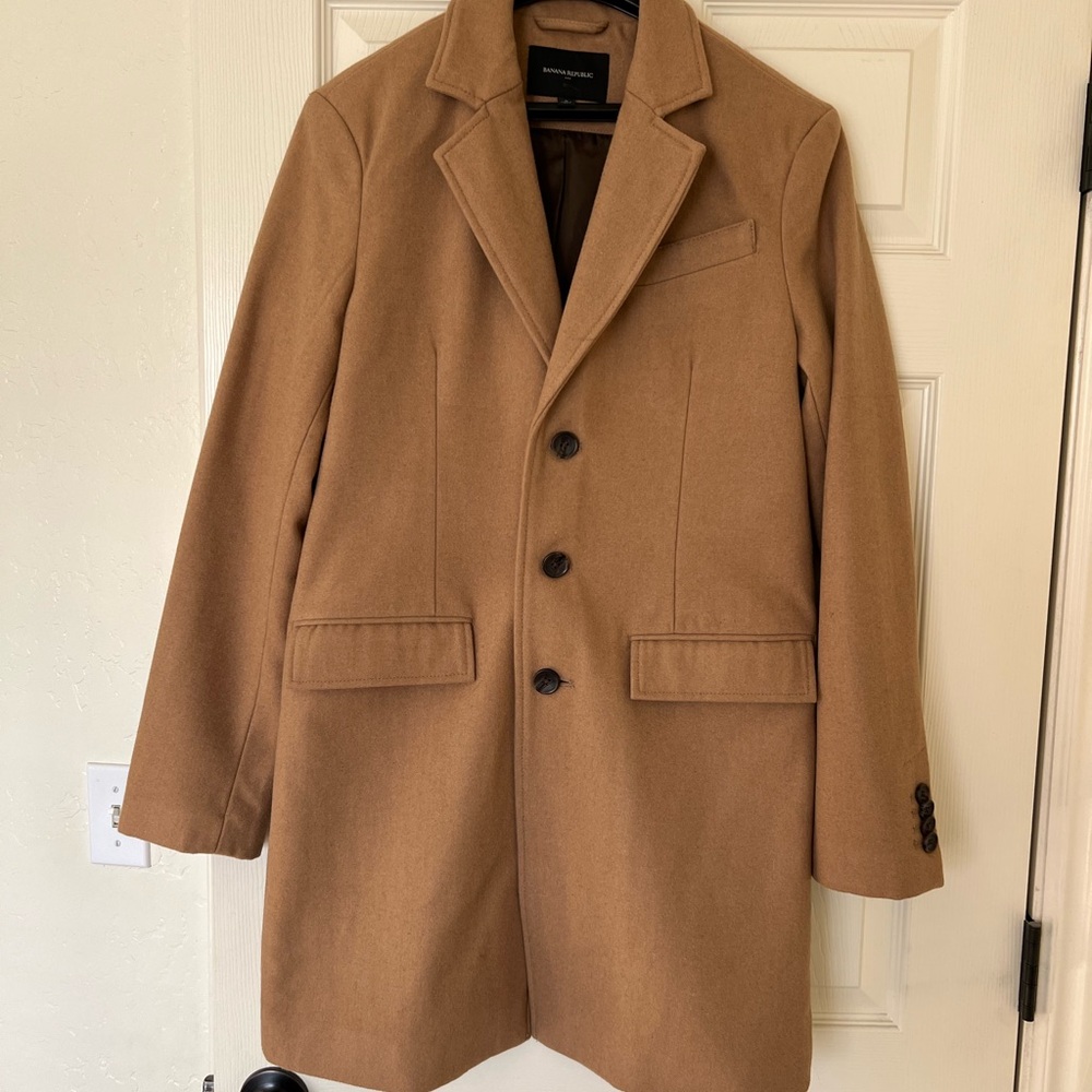 Banana Republic Men's Brown Trench Coat